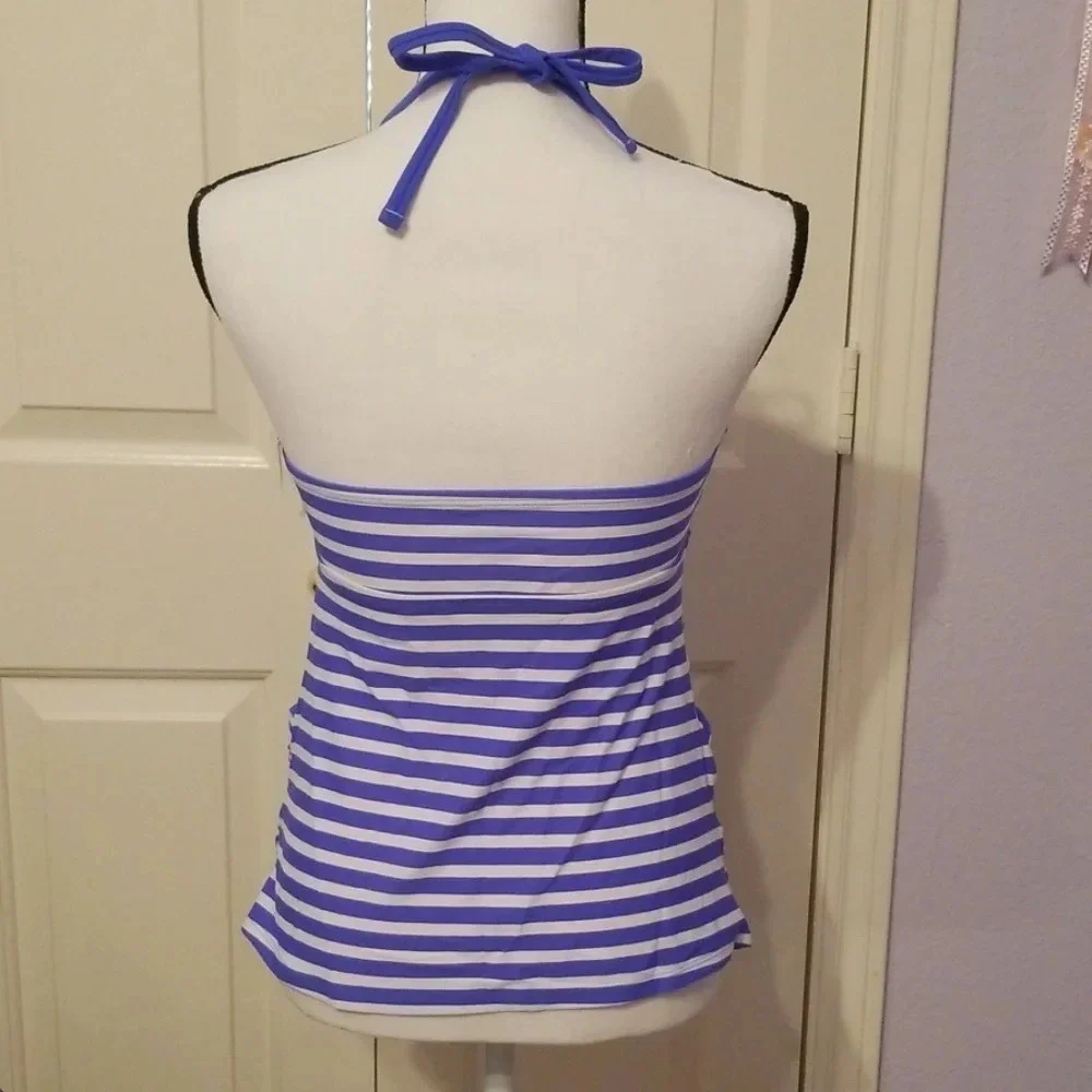 NWT Liz Lange Maternity Women's Swim Tankini Top S